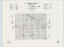 Howard County Highway Map, Chickasaw County 1985